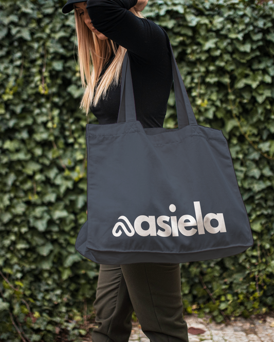 Asiela Shopping Bag - Midnight Blue